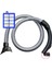 Philips Uyumlu Fc 9200 9218 9202 9205 9536 Marathon Süpürge Pimli Hortum ve Hepa Filtre 1