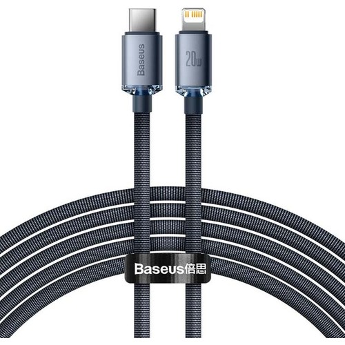 Baseus Crystal 20W Type C To Lightning Hızlı Şarj iPhone Uyumlu Kablo 2mt CAJY000301