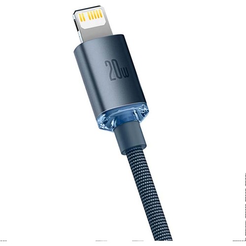 Baseus Crystal 20W Type C To Lightning Hızlı Şarj iPhone Uyumlu Kablo 2mt CAJY000301