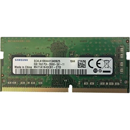 Samsung M471A1K43CB1-CRC PC4-2400 8 GB Ddr4 2400 Mhz CL17 Notebook Ram