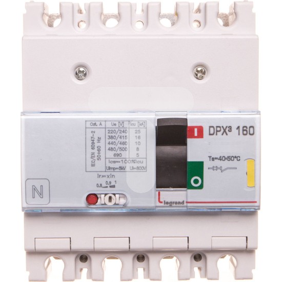 MCCB DPX³ 1600 - S1 electronic release - 3P - Icu 50 kA (400 V~) - In 1000 A | 422553 | 3414970383198 MCCB DPX³ 1600 - S1 electronic release - 3P - Icu 50 kA (400 V~) - In 1000 A | 422553 | 3414970383198