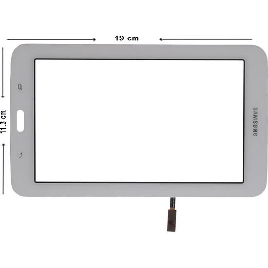 Efiks Samsung Galaxy Tab 3 SM-T113 Dokunmatik Beyaz