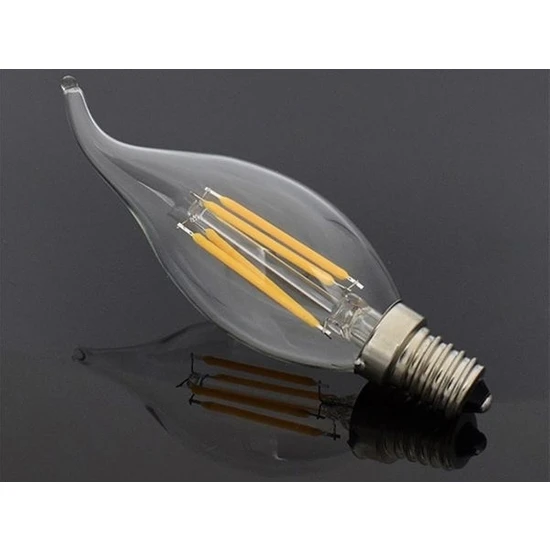 Cata 4W LED Filament Kıvrık Buji Ampul CT-4062 Gün Işığı