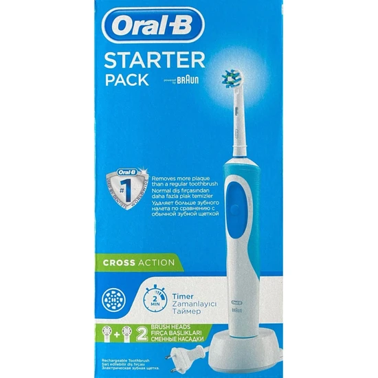 Oral-B Oral B Şarjlı D100 Vitality Starter Box
