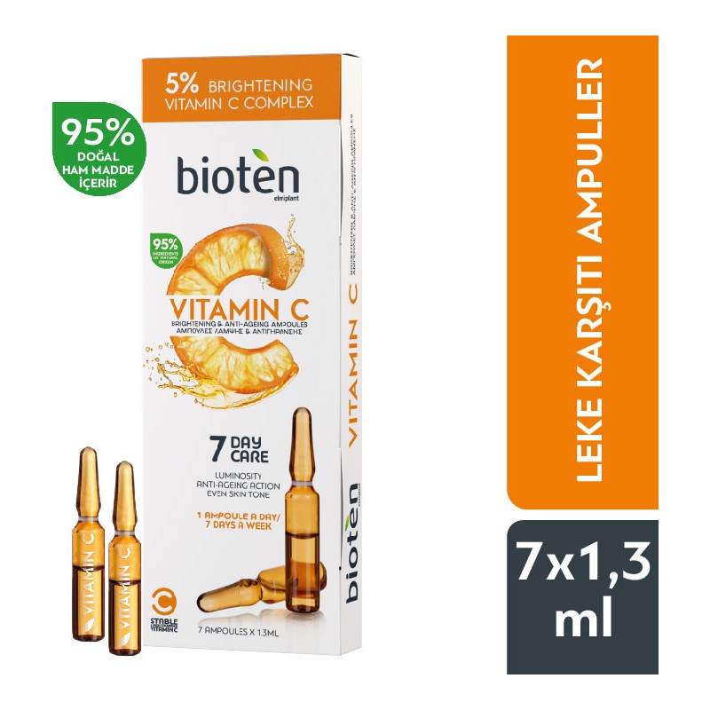 Bioten Vitamin C Aydınlatıcı & Ampuller 7 Günlük Bakım