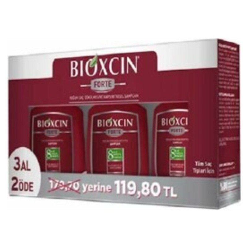 Bioxcin Bıoxcın Forte 3 Al 2 Öde Tüm Saç Tipleri Için Şampuan