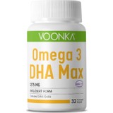 Voonka Omega 3 Dha Max Takviye Edici Gıda 32 Yumuşak Kapsül