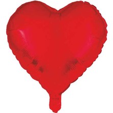 BenimMarifetlerim Benim Marifetlerim Kırmızı Kalp Folyo Balon 18 Inch 45 cm x 45 cm