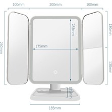 Puluzmakyaj Aynası, Özellikler: Plug-In Monokrom Lamba Beyaz (Yurt Dışından)