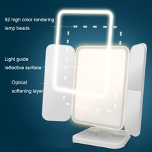 Puluz430 Makyaj Aynası Masa Lambası Plug-In Tarzı Beyaz (Yurt Dışından)