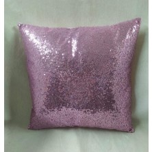 Yılmaz Home Pullu Payetli Kırlent Kılıfı - Pembe