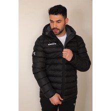 Diadora Asos - Siyah Erkek Şişme Mont - Asossiyah