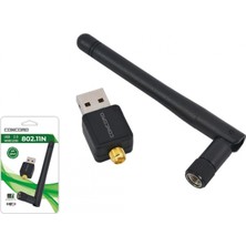 Concord W-2 300MBPS USB Wifi Alıcı Adaptör 5dbı Anten