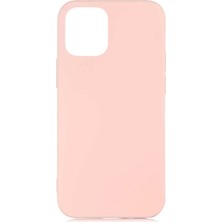 MobaxAksesuar Apple iPhone 12 Kılıf LSR İçi Kadife Lansman Kapak Açık Pembe