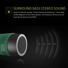 Zealot S1 Bluetooth 4.0 Kablosuz Kablolu Stereo Hoparlör - Kahverengi (Yurt Dışından)