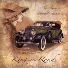 Webcenter Vintage Retro Araba  1933'S .. 20X30 Mdf Poster