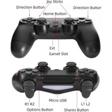 By Öztek Ps4 Oyun Kolu Joystick Kablosuz Wireless