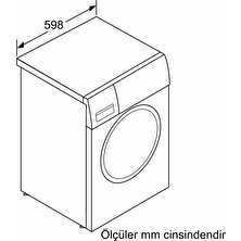 Bosch WGA141X1TR 9 kg 1000 Devir Çamaşır Makinesi