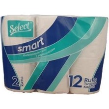 Select Smart 2 Katlı 12'li Ekonomik Tuvalet Kağıdı