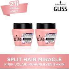Gliss Split Hair Miracle Maske 300 Ml X 2 Adet