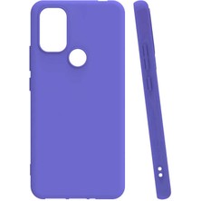 Tekno Grup Reeder P13 Blue Max (128GB / 4gb) Kılıf Mat Esnek Biye Silikon Kılıf Lila