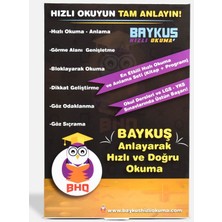 Baykuş Hızlı Okuma Anlayarak Hızlı Okuma ve Hafıza Teknikleri Eğitim Seti (Kitap + Program)