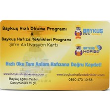 Baykuş Hızlı Okuma Anlayarak Hızlı Okuma ve Hafıza Teknikleri Eğitim Seti (Kitap + Program)