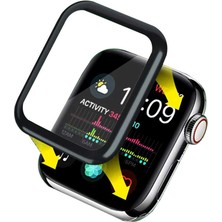Fibaks Apple Watch 38MM Go Des 2 In 1 Ekran Koruyucu