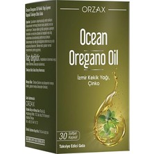 Orzax Ocean Oregano Oil Takviye Edici Gıda 30 Kapsül