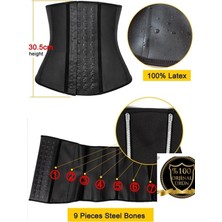 Dr. Cornell Askısız Çelik Balenli Lateks Korse Doğum Sonrası Sarkma Önleyici Sıkılaştırıcı Abdominal Bel Korsesi