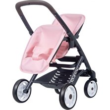 Quinny Smoby Maxi-Cosi&Quinny Oyuncak İkiz Bebek Arabası - Pembe 253217