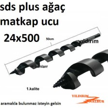 Yıldırım Nalbur Ahşap Matkap Ucu 24 x 500 mm Ağaç Delme Ucu