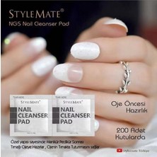 Stylemate Tırnak Temizleme Bezi Ncp Nail Cleaning Pad 1 Paket 50 Adet Oje Öncesi Hazırlık Kit