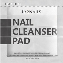 Stylemate Tırnak Temizleme Bezi Ncp Nail Cleaning Pad 1 Paket 50 Adet Oje Öncesi Hazırlık Kit
