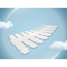 Stylemate Tırnak Koruma ve Oje Sürme Pürüz Giderici Tırnak Düzleştirme Etiket 360 Adet Ngs Nail Guard Steckers