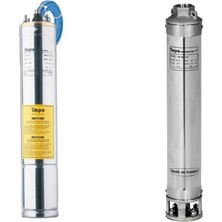 Impo Sk 415/28 - 10 Hp (380V) Krom Başlıklı Dalgıç Pompa