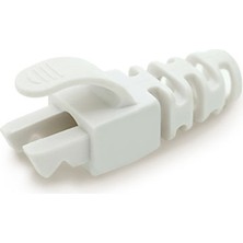 Asian Tech Store RJ45 Jack Kılıfı Beyaz 100 Adet (Yeni Nesil)