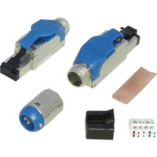 Asian Tech Store Cat7 Endüstriyel Tip IP20 Stp RJ45 Jack