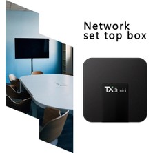 Leyan Creatioin Android Tv Kutusu Wifi Üst Kutusu Akıllı 5g Wifi Akıllı 4 Çekirdekli Kablosuz Ağ - 1gb+8gb+2.4g WIFI+100M (Yurt Dışından)