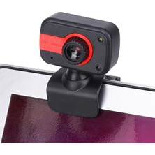 3C Store Hd USB Kamera Ücretsiz Sürücü Bilgisayar Dizüstü Video Kafası Dahili Gürültü Azaltma Mikrofonlu Gece Görüşlü LED Işık Web Kameraları (Yurt Dışından)