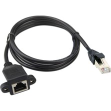 3C Store RJ45 Ethernet Genişletici Erkek - Dişı 8P8C, Cat6 Ethernet Ağı Içın Uygun Vidalı Panel Kurulumu, 2 Adet (Yurt Dışından)