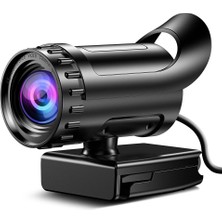 3C Store 1080P Web Kamerası Mikrofonlu 4K Web Kamerası Pc Kamera 60FPS Hd Full Web Kamerası Web Kamerası Bilgisayar Web Içın USB 1080P Kamera Pc Içın (Yurt Dışından)