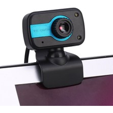 3C Store Hd USB Kamera Ücretsiz Sürücü Bilgisayar Dizüstü Video Kafası Dahili Gürültü Azaltma Mikrofonlu Gece Görüşlü LED Işık Web Kameraları (Yurt Dışından)