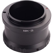 3C Store Lightdow Luminum Alaşım T2-Nex Telefoto Ayna Lens Adaptör Halkası Sony Nex E-Mount Kameralar Içın T2/t Montaj Lensini Takmak Içın (Yurt Dışından)