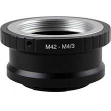 3C Store M42-M4/3 Adaptör Halkası M42 Lens - Mikro 4/3 M4/3 Adaptör Ep1 Ep3 Gf3 (Yurt Dışından)