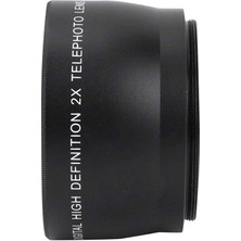 3C Store Canon Nikon Sony Pentax 18-55MM Içın 55MM 2x Telefoto Lens Tele Dönüştürücü (Yurt Dışından)