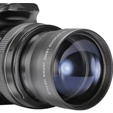 3C Store Canon Nikon Sony Pentax 18-55MM Içın 58MM 2x Telefoto Lens Tele Dönüştürücü (Yurt Dışından)