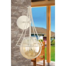 Begüsa Lapis Aplik Beyaz Bal Cam