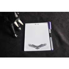 Kar-Çi Kartal Düz Kalemli Not Defteri Bloknot Memopad