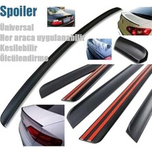 Carub Oto Bagaj Çıtası Spoiler Universal 115 cm Siyah